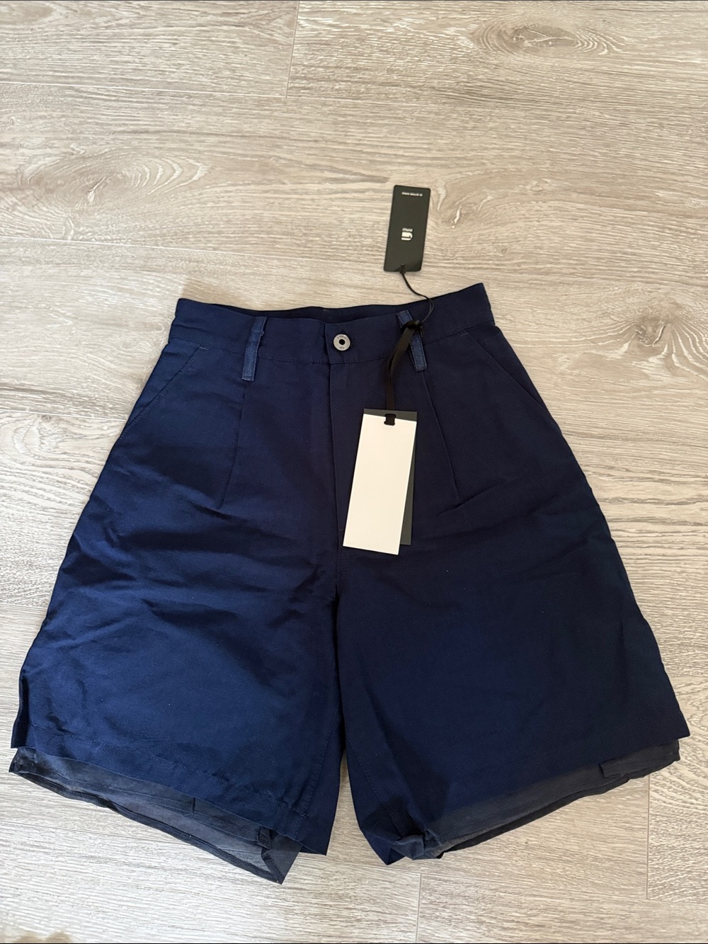 G-Star Raw Indigo Tailored Shorts
